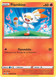 Flambino 30/216 Pokémon Épée et Bouclier