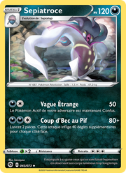 Sepiatroce 45/80 Pokémon La Voie du Maître