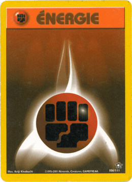 Énergie Combat 106/111 Pokémon Neo Genesis (N1)
