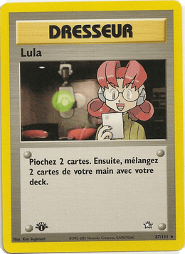 Lula 87/111 Pokémon Neo Genesis (N1)