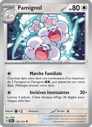 Famignol 158/252 Pokémon Étincelles Déferlantes (EV08)