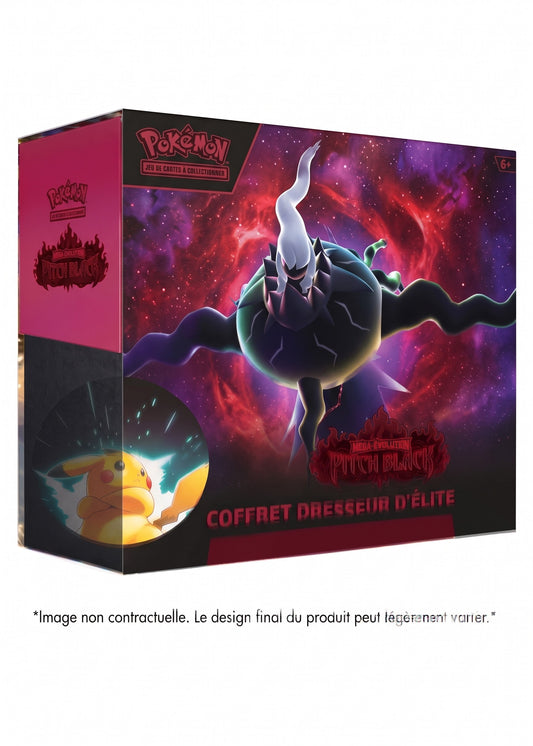 Coffret Dresseur d'Élite Pokémon ME05 Pitch Black - Méga-Darkrai-ex - Précommande