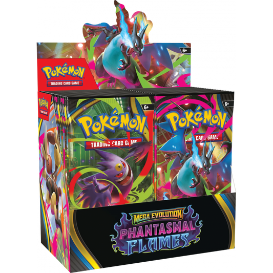 [Précommande] Pokemon - ME02 Flammes Fantasmagoriques - Boîte de Boosters (36 Boosters)