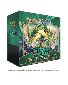 Elite Trainer Box Pokémon ME06 Storm Emerald EN